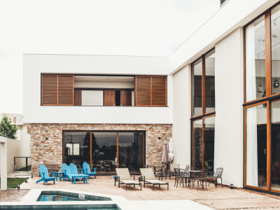 Brasilien Villa Terasse Pool (1)